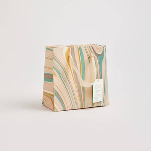 Open image in slideshow, Hand Marbled Gift Bags - Luxe (S)
