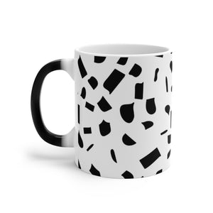 confetti 11 oz color changing mug